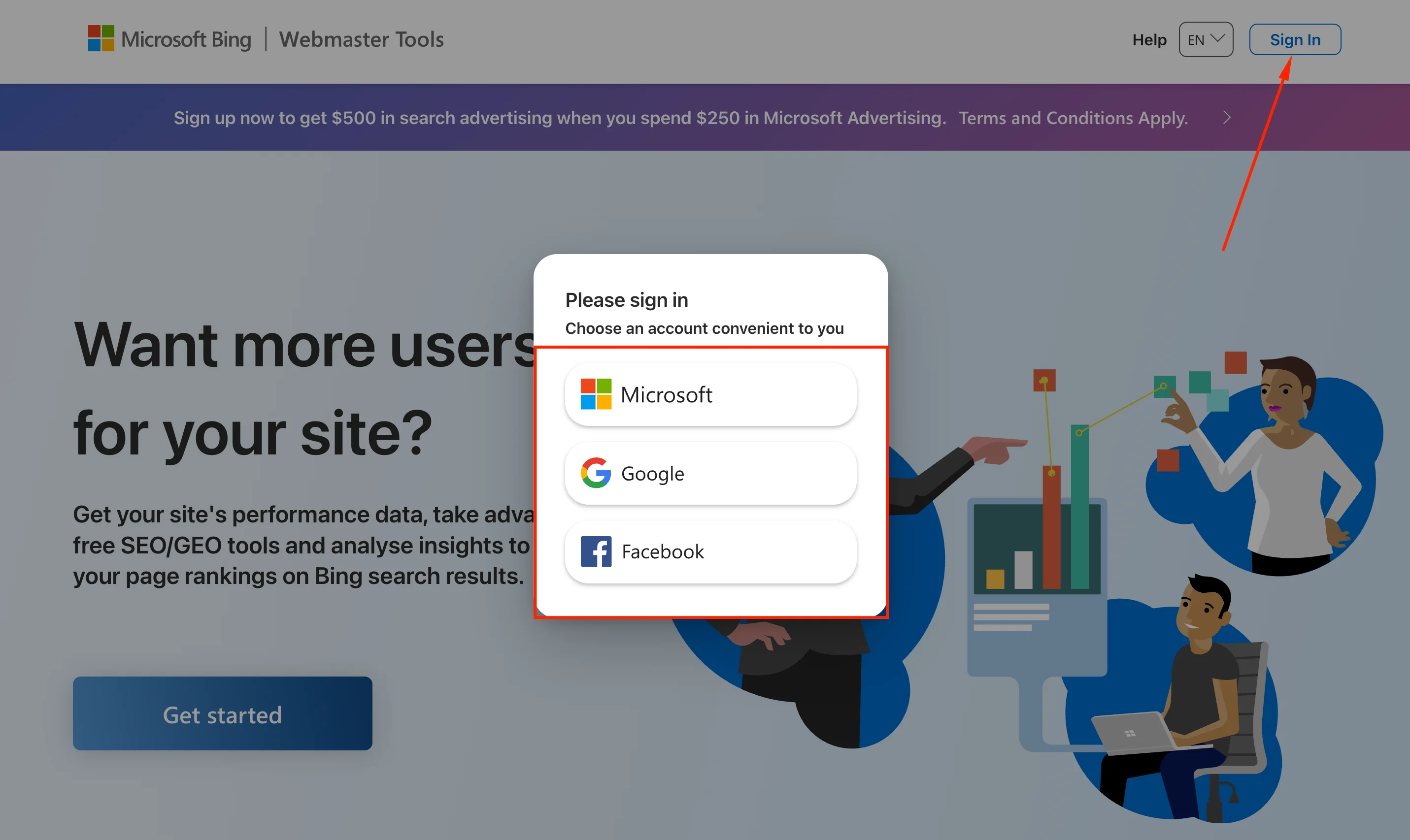 Laptop with open homepage