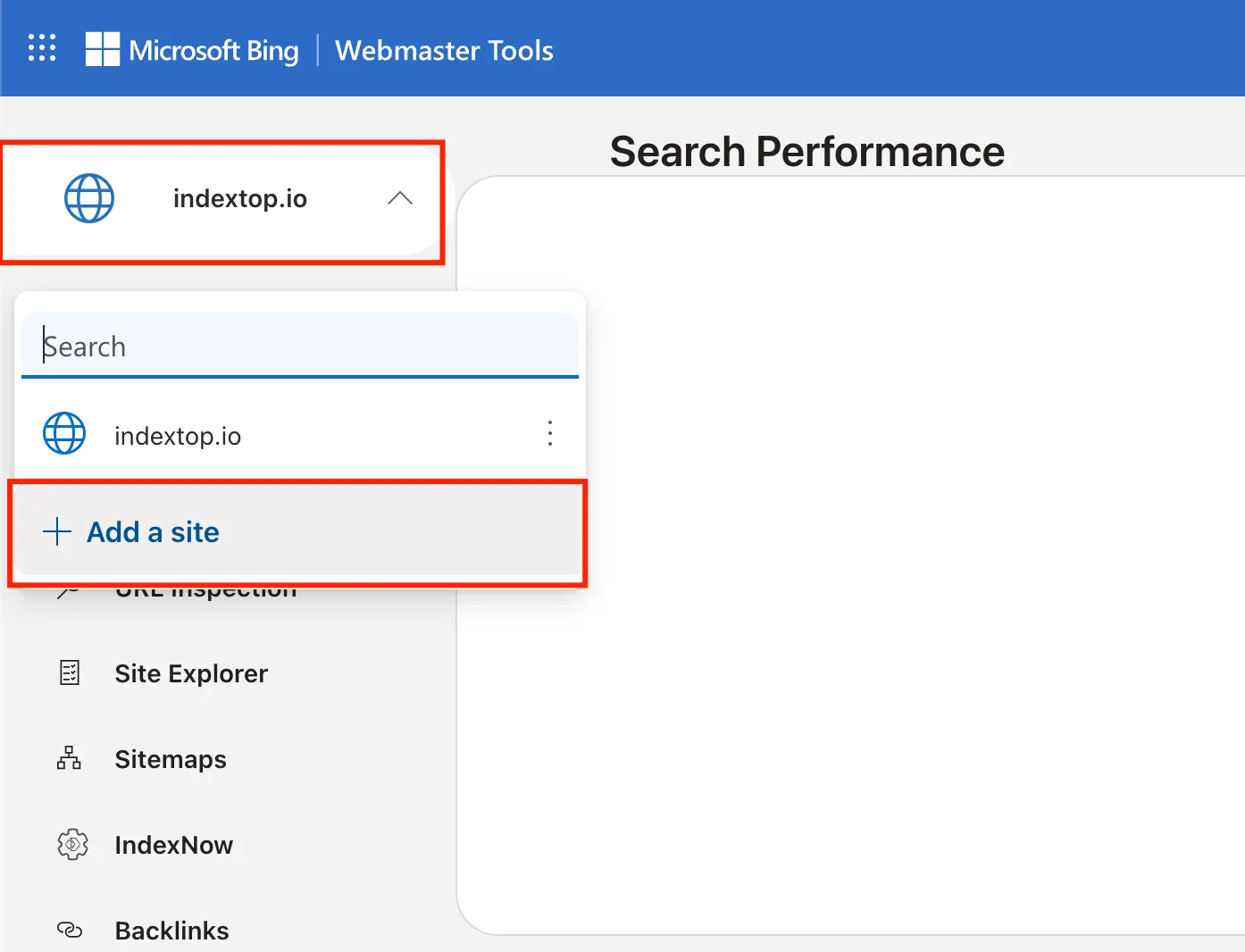Search engine homepage
